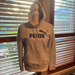 Puma Gray Sweater with Classic Logo